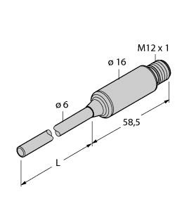 [9910660] Turck Temperature Detection, With Current Output and PNP/NPN Transistor Switching Output (TTMS-206A-CF-LIUPN-H1140-L100)