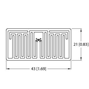 [7030592] Turck UHF Tag (TW860-960-L43-21-P-B38-100PCS)
