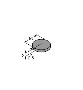 [6900501] Turck HF Tag (TW-R16-B128)