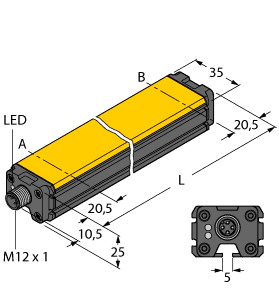 [1536642] Turck  (WIM100-Q25L-LI-EXI-H1141)