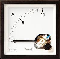 [E242-89V-G-MT-IP] MODEL E242-48MM X 48MM, SHORT SCALE DC VOLTMETER, R = 0/10VDC, S = 0/100%