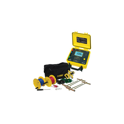 [2135.23] Model 4630 Ground Resistance Tester W/ 300ft, 4 Point Testing Kit