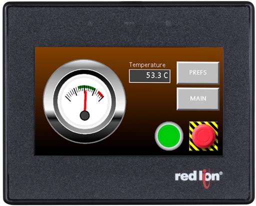[CR10000400000210] CR1000 & CR3000 Series 4.3" Widescreen HMI with 2 Serial, 1 Ethernet, USB Device