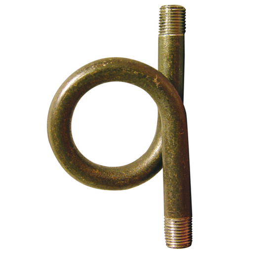 [4201825] Wika 910.15.200 Series Coil Siphon, Sch 80 Steel, 1/4" NPT, 3360 psi
