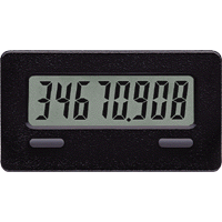[CUB7TCS0] CUB Series CUB7T 8-Digit Timer, Low Voltage Input, Reflective Display