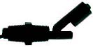 [F6-HPS-31] Series F6 Level Switch, Horizontal, Polypropylene, 1/2"NPT