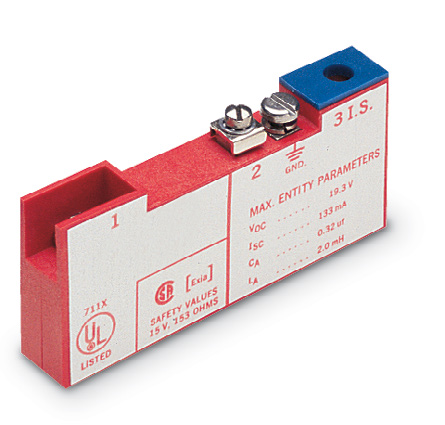 [111954] 65800 Series Single Channel Zener Barrier, +24VDC