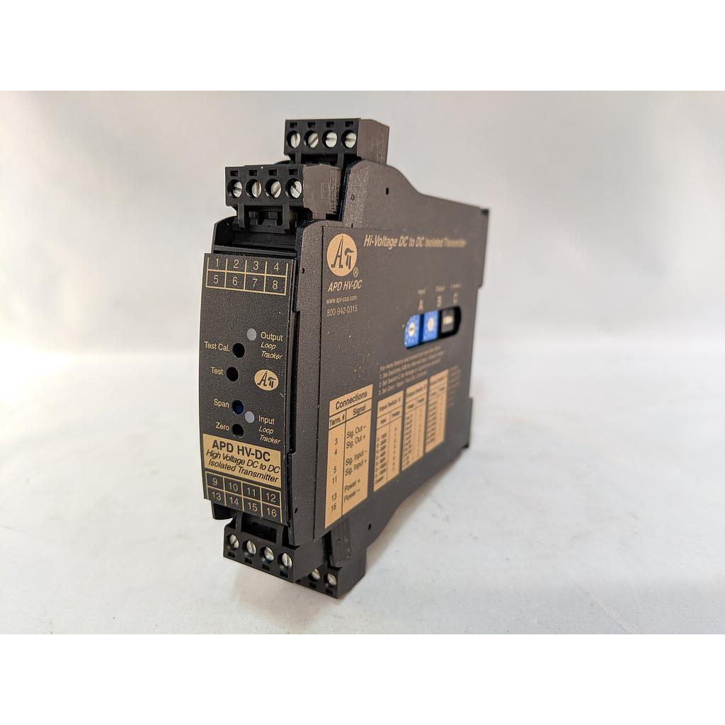[APD HV-DC] DIN MT HI VOLTAGE DC/DC XMTR FIELD RANGEABLE, 85-265VAC/60-300VDC
