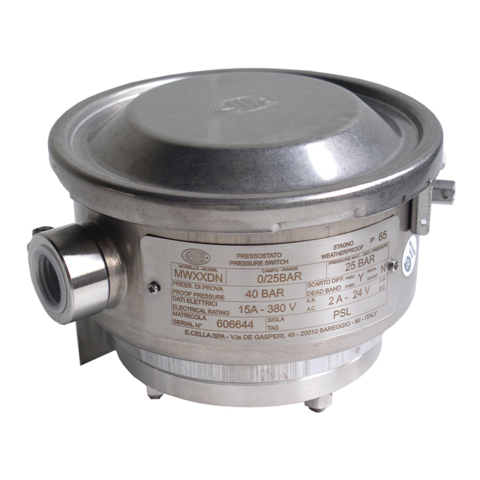 [45741741] Wika MW SERIES DIAPHRAGM PRESSURE SWITCH, 0-16BAR