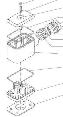 [14242846] Electromechanical Housing for Wika P/N:8831343