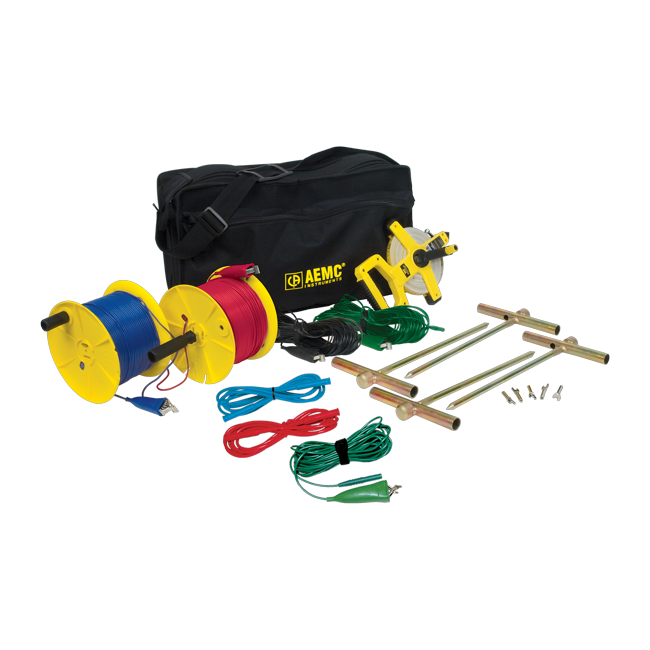 [2135.37] AEMC 6472 Ground Resistance Tester Kit, 500 ft