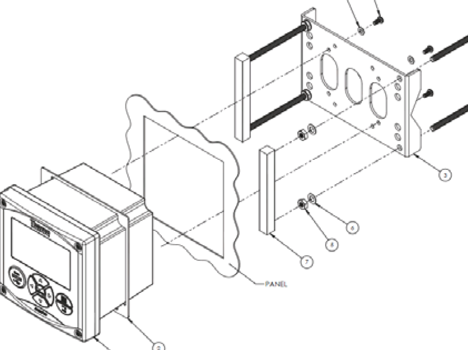[AP0PANKT] Thermo Orion AquaPro Panel Mount Kit