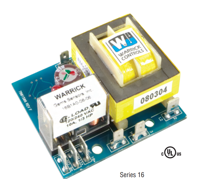 [16C1B0] SERIES 16, DIRECT/26K OHMS, 120VAC 1/8 DIN NO ENCLOSURE