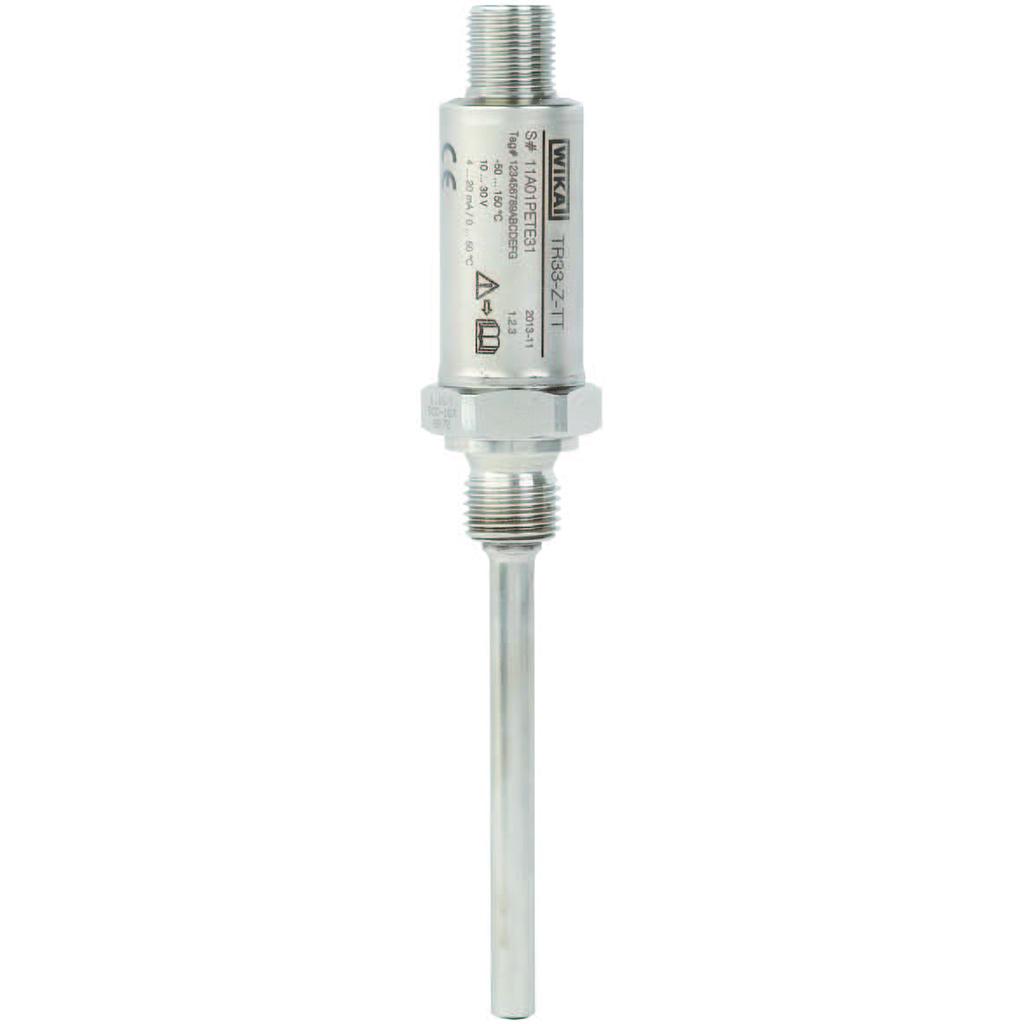 [14086013] Wika TR33 RTD ASSEMBLY 4/20MADC OUTPUT, 100 MM INSERTION