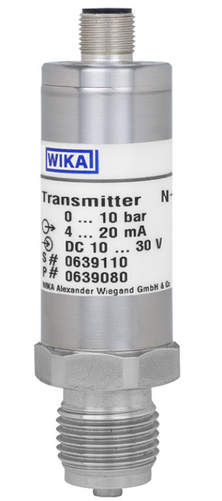[4358428] Wika N-11 Non-Incendive Pressure Transmitter; 0-100 PSI; 4-20mA Output; G1/2 B Flush Diaphragm; 6' cable