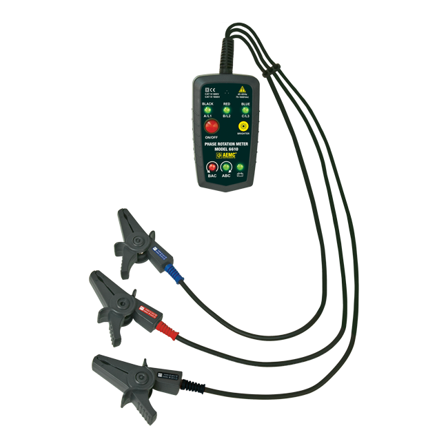 [2121.12] MODEL 6610 PHASE ROTATION METER (NON-CONTACT)