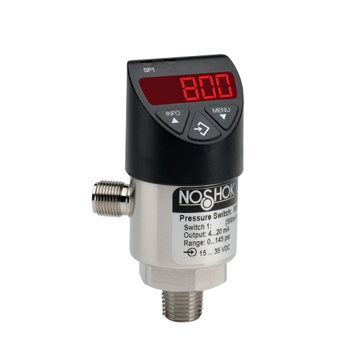 [800-4-2-3000-3] 800 Series Electronic Indicating Pressure Transmitter/Switch, 0 psig to 3,000 psig