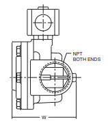 [8210G032AC120/60D] 210 Series Solenoid Valve (8210), 1-1/2" NPT, 120 VAC, Brass, 2 Way-2/2 NO