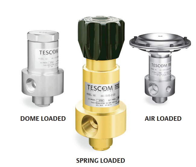 [44-1322-2081-005] TESCOM 44-1300 SERIES REGULATOR SS BODY, 0-300PSI,1/2"NPT PORT SIZE 1/4" MAIN VALVE, VENTING WITH GAUGE PORTS