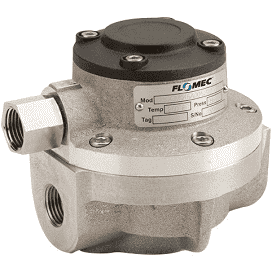 [OM015A001-222] Flomec Oval Gear; 1/2"; Aluminum Body and PPS-PTFE Rotor, FKM O-Ring, 1/2" NPT Fitting