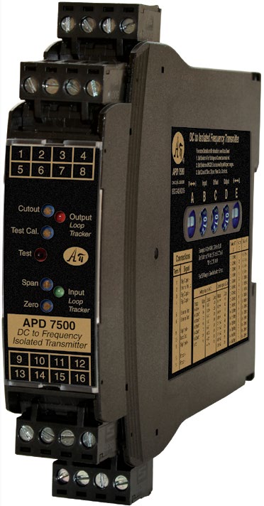 [APD 7580] Frequency to DC Transmitter, Isolated, Field Rangeable AC Powered