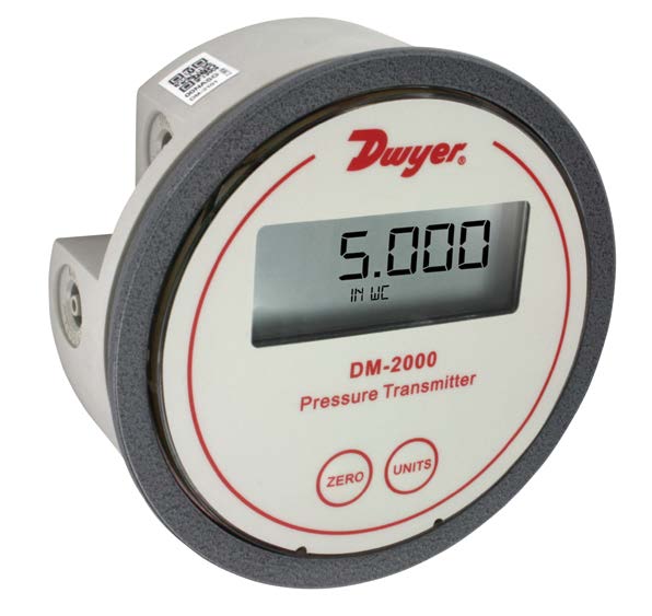 [DM-2012-LCD] DM-2000 DIFFERENTIAL PRESSURE TRANSMITTER W/LCD DISPLAY