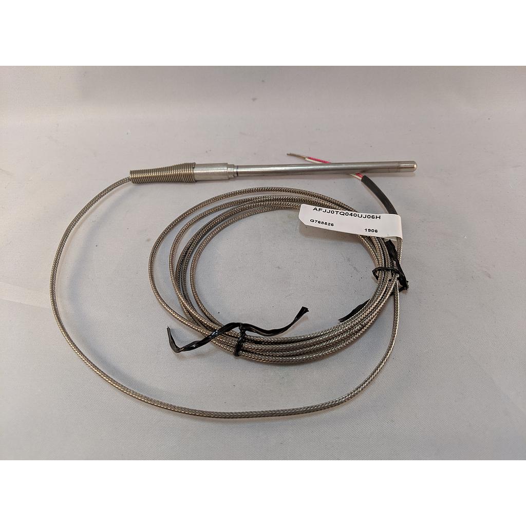 [2072-2992] Watlow Type J T/C, 6"Probe, 20' Fep Leads w/SS Overbraid