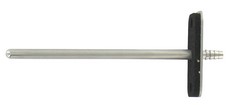 [A-489] 4˝ straight SS static pressure tip with mounting flange