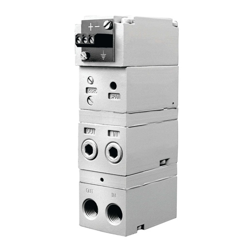 [969-711-100] Bellofram T1500 Indoor/Gen Purpose Transducer, 1/4" NPT Port, 4-20 MA DC, 3-27 psig, Terminal Block, Nitrile Elastomers, FM, CSA & ATEX Instrinsically Safe
