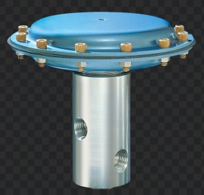 [44-4069V28-015] PRESSURE REDUCING REGULATOR, 316 SS BODY, AIR LOADED, 0-1500 PSI OUTLET, VITON/VESPEL; 1/2"NPT, 2.0 Cv