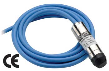 [612-2-1-1-N-10] 612 Series Submersible Level Transmitter, Front Flush Diaphragm, 0 psig to 2 psig