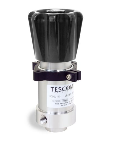 [26-1061-34] Tescom Regulating Valve, 316SS , 200-10,000PSI, High Pressure, MS33649 Ports