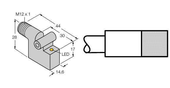 [4621489] Turck  (BIM-IKE-AP6X-0.4-RS4T W/KLI3)
