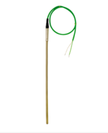 [52950902] Wika TC40 Industrial Thermcouple Type K, Single, Ungrounded, 600" Armoured PTFE/PFA Leadwire (Stripped 3"),  1/4" Dia, 316SS 12" Probe