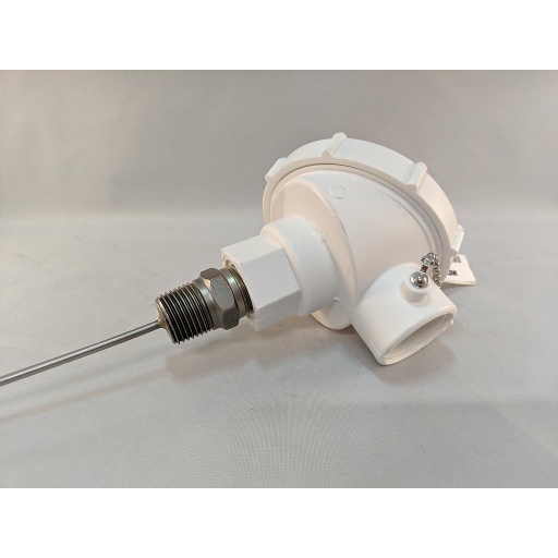 [RRJCF0A050BB000] Watlow 3-Wire Rtd w/Polypropylene Connection Head, 5"SS Sheath, 1/2"NPT