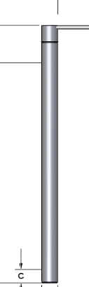 [2192-8204] Watlow Firerod Heater Diameter [in] (B) .246" +/- .002" Overall Length [in] (A) 5.250 Length Tolerance + /- 2% Voltage [V] 120 Power [W] 300 Wattage Tolerance [%] + 5%,- 10% Terminations Right Angle Braid End Seal No Seal Lead Type High Temp (MGT) Lead Length [in] (E) 24 Protection Length [in] (F) 22 Sheath Materials Incoloy 800
