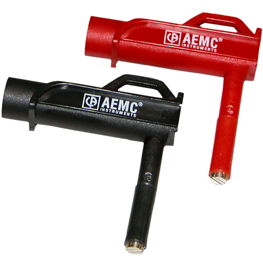 [5000.43] SET OF TWO PROBES, RED/BLACK