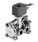 [8316G074AC120/60,110/50D] MODEL 8316 Solenoid Valve, 3 Way, Normally Closed 3/4" Brass
