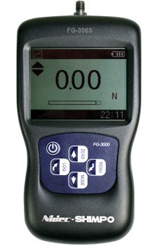 [FG-3007] Shimpo 44 lb (20 kg) Capacity Compact, Digital Force Gauge, Data Output