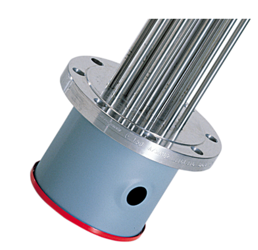 [2218-0890] Watlow Circular Flange Tubular Heater - Steel Sheath Material