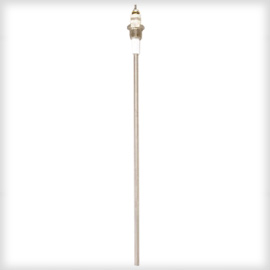 [3H3B2] Electrode Fitting, 316SS, 5/8"-24 UNEF, Teflon Sleeve 3/4" Long, 2' Probe Length