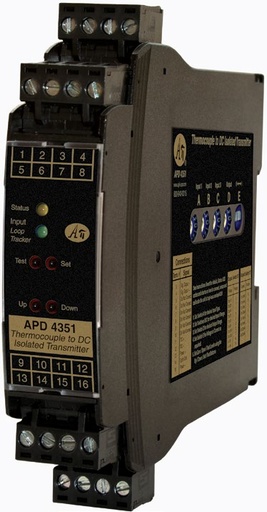 [APD 4008 D] POTENTIOMETER TO DC ISOLATED SIGNAL CONDITIONER