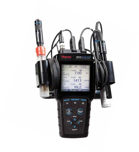 [STARA3295] Thermo Orion Star A329 pH/ISE/Conductivity/Dissolved Oxygen Portable Multiparameter Meter pH/ISE/conductivity/RDO/DO Kit
