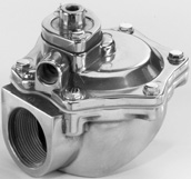 [8353056] DUST COLLECTOR SOLENOID VALVE, MAIN PULSE VALVE, HIGH FLOW, ALUM BODY, REMOTE PILOT CONSTRUCTION, 1"