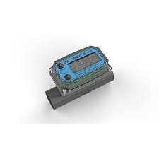 [TM15SQ9GMB] Flomec TM Series Turbine Flow Meter, 1-1/2" Spigot,  Battery Powered Display, Schedule 80 PVC for Water