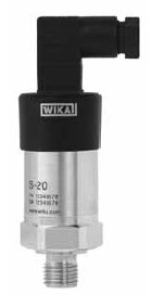 [52376591] Wika S-20 Pressure Transmitter, 0-200 PSI, 4-20mA, 1/4" NPT, Mini Hirschman Connector