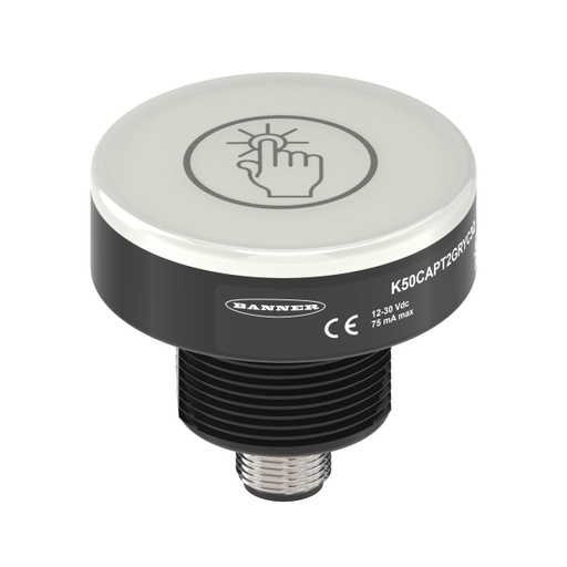 [812166] K50 Pro Compact Touch Series: 3-Color Rgb Touch Sensor (K50PTCAMGRY3Q-812166)