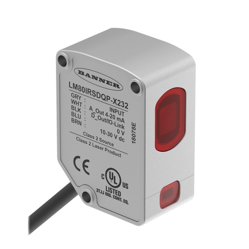 [809720] Laser Displacement Sensor (LM80IRSDQP-X232)