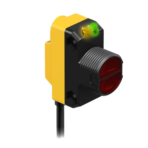 [804711] World-Beam Qs18 Series: Small Spot Diffuse Vis. Red (QS18VN6DVS)
