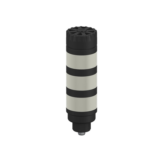 [806697] Tl50 Pro Tower Light With Audible, Standard Black Housing: 3 Lighted Segments (TL50P3AQ)